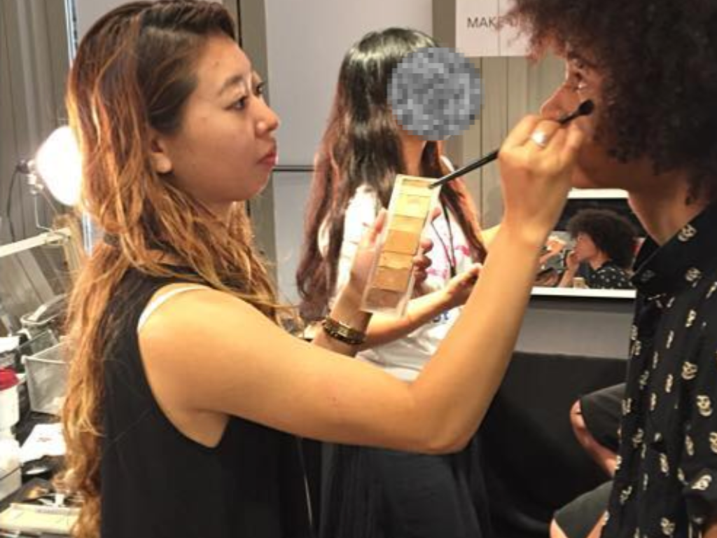 メイクアップアーティスト　ニューヨーク