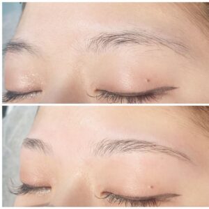 eyebrow wax and styling in Tokyo