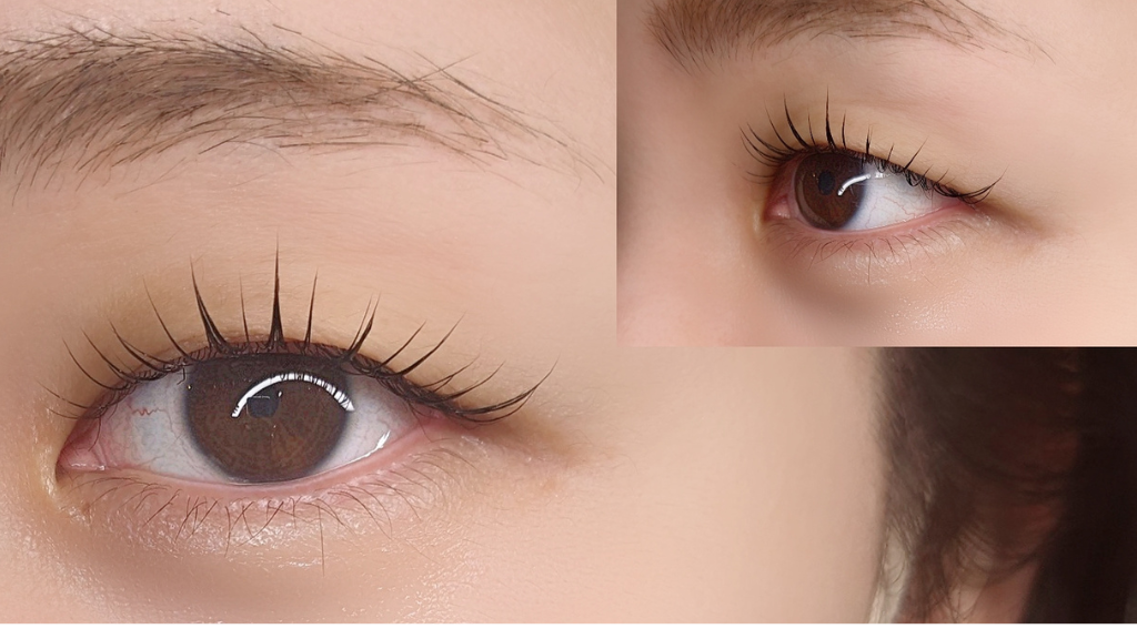 一重でもぱっちり根元立ち上げデザイン　まつ毛パーマ

